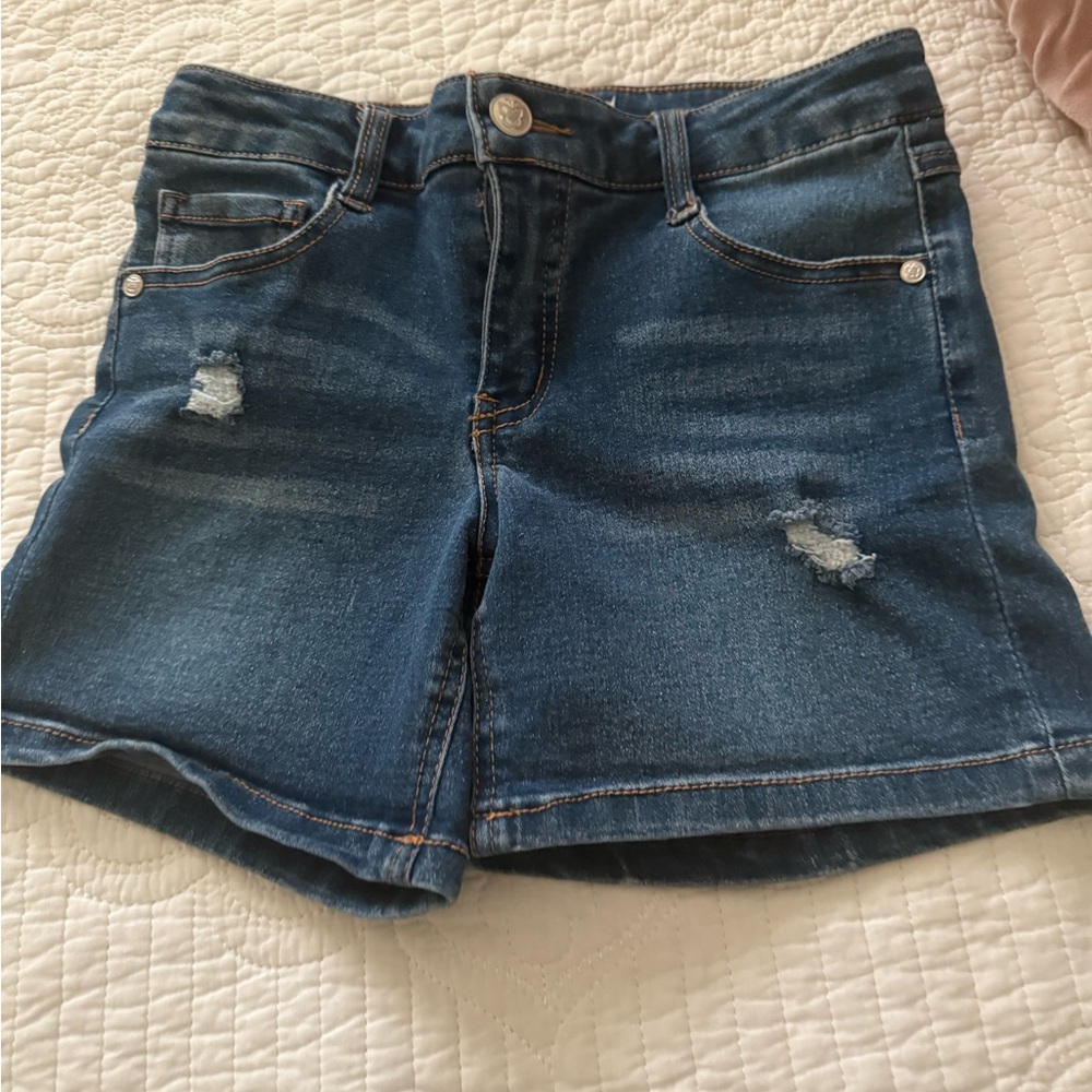 Denim Blue girls Shorts